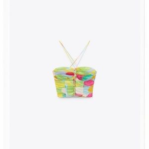 Zara Multicolor Strappy Tank Top
